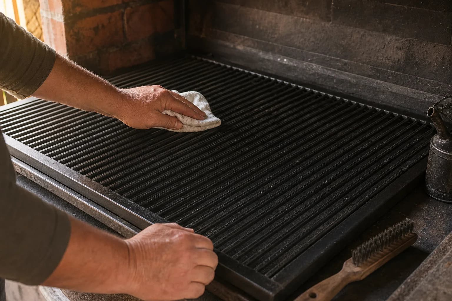 Cómo cuidar tu parrilla de hierro para que dure años