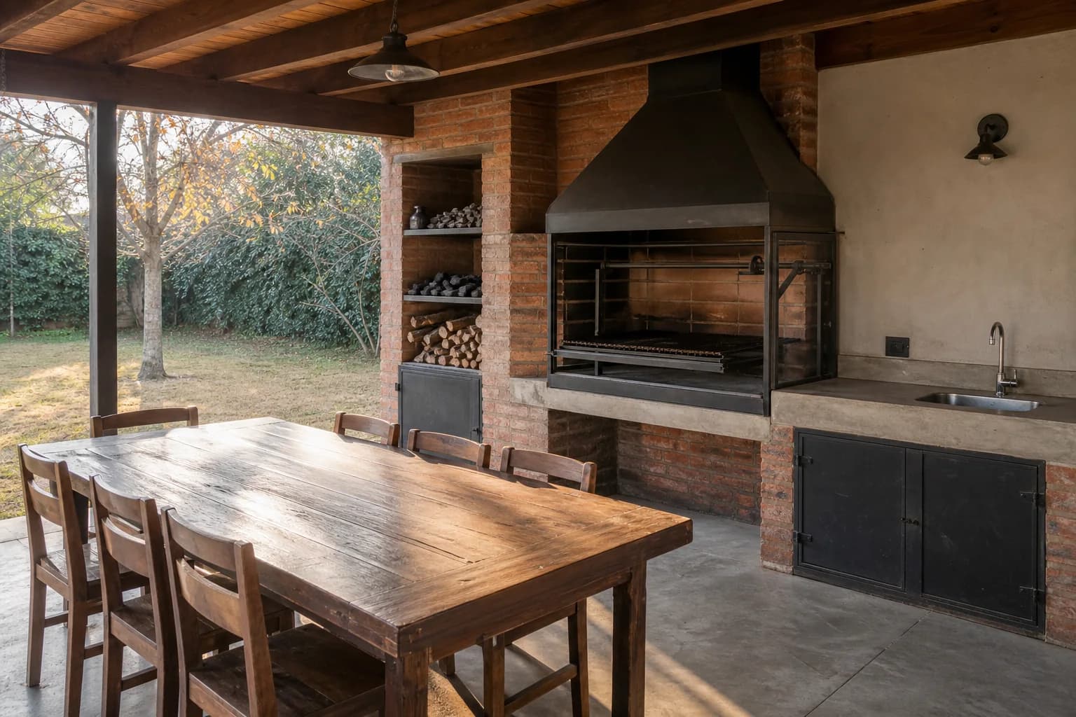 Quincho con parrilla: qué necesitás para armarlo bien
